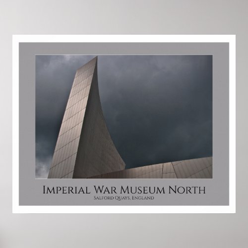 Imperial War Museum North Salford Quays Poster