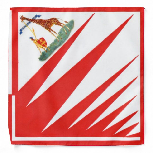 Imperiale Contrada della Giraffa - Giraffe Palio   Bandana (Front)