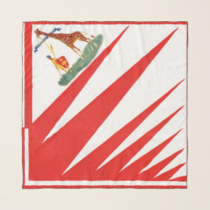 Imperiale Contrada della Giraffa - Giraffe Palio Scarf