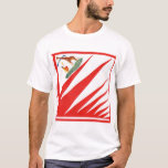 Imperiale Contrada della Giraffa - Giraffe Palio T-Shirt<br><div class="desc">Imperiale Contrada della Giraffa (Giraffe) Palio di Siena flag banner</div>