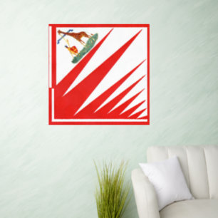 Imperiale Contrada della Giraffa - Giraffe Palio Wall Decal