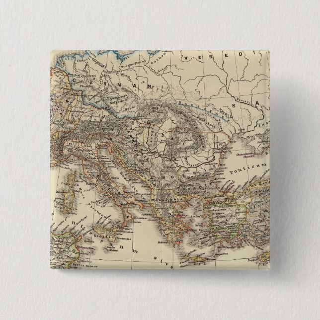 Imperium Romanum inde a bello Pinback Button (Front)