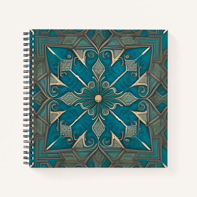 Imperturbability pattern notebook (Front)