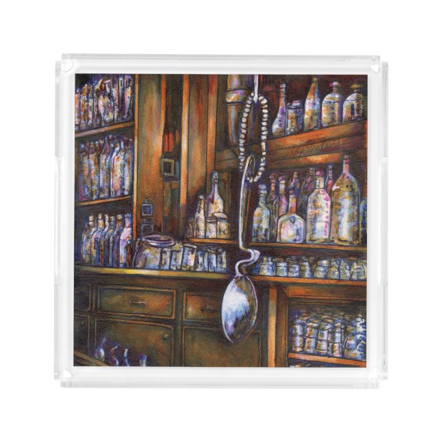 Implicitly Understood Acrylic Tray (Front)