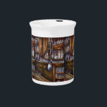 Implicitly Understood Beverage Pitcher<br><div class="desc">Original Painting of Lily’s Restaurant in Manhattan by New York City,  Fine Art Artist,  Gaye Elise Beda
See gayeelisebeda.store
gayeelise.redbubble.com
https://gayeelise-beda.pixels.com
http://www.zazzle.com/gaye elise beda gifts  
http://issuu.com/lieslmarelli/docs/wia278-july-issuu/1?e=2826034/843692 
https://fineartamerica.com/profiles/gayeelise-beda/shop
http://shopvida.com/search?q=gaye elise beda&x=-749&y=-111
www.synchronopedia.com/wwsah_candidate_list.htm</div>