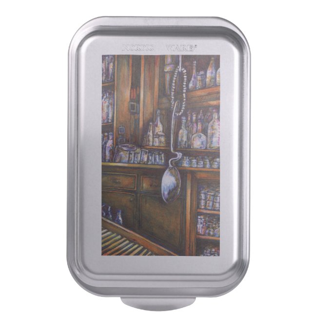 Implicitly Understood Cake Pan (Front Vertical)