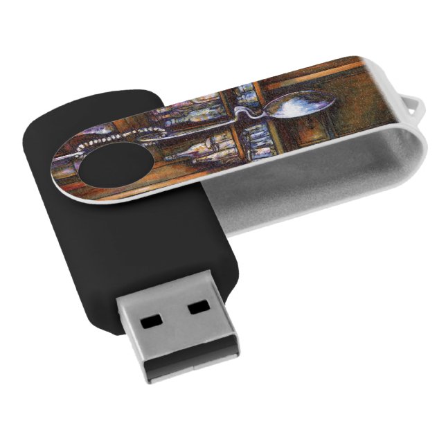 Implicitly Understood Flash Drive (Angled)