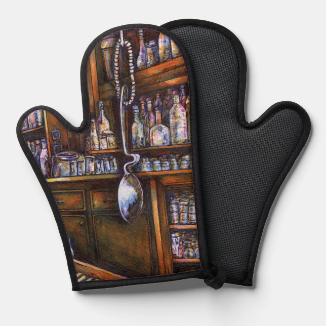 Implicitly Understood Oven Mitt (Front/Back)