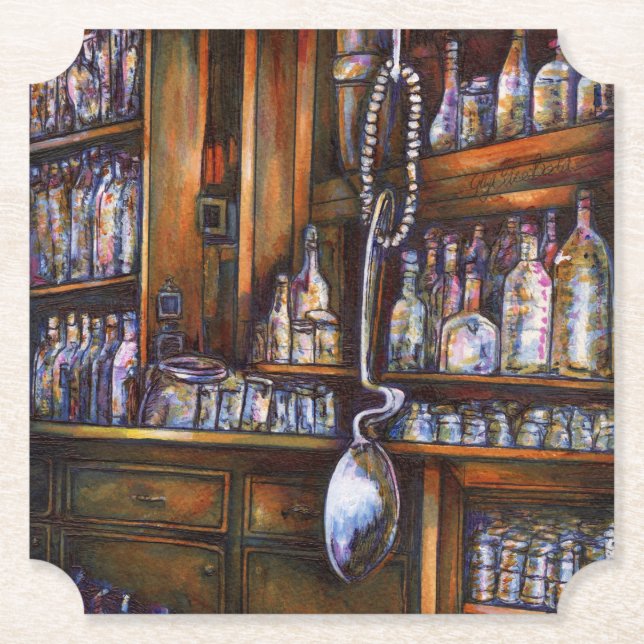 Implicitly Understood Paper Coaster (Front)