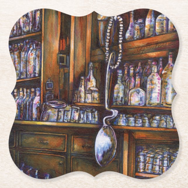 Implicitly Understood Paper Coaster (Front)