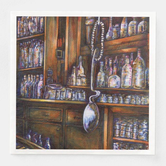 Implicitly Understood Paper Dinner Napkins (Front)