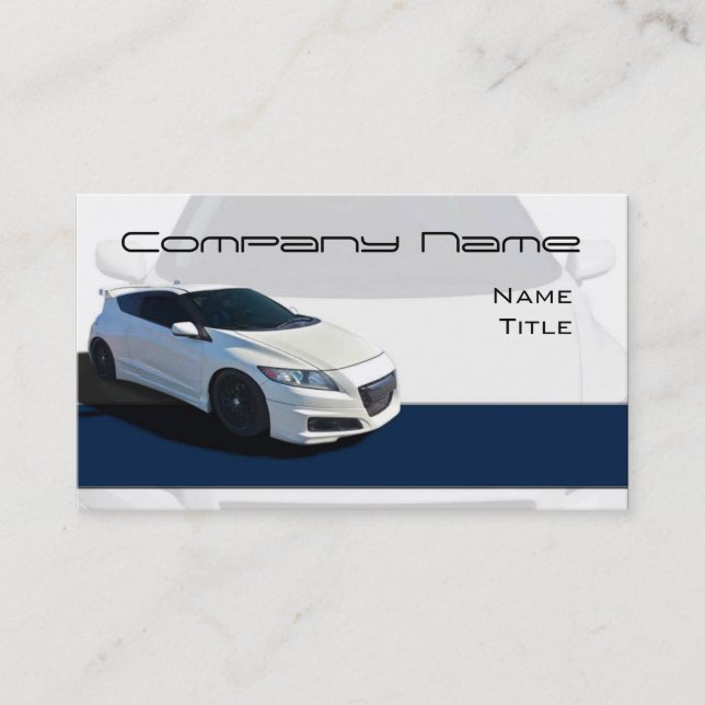 Import Car Business Cards (Front)