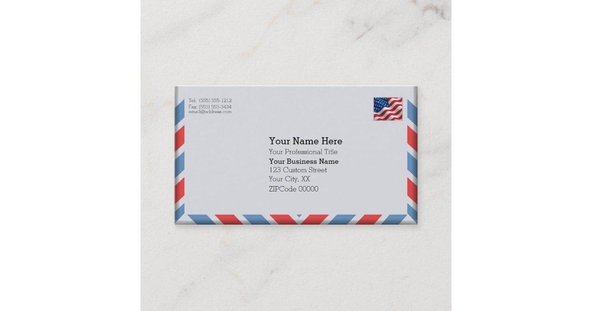  Business Card Envelope 134214