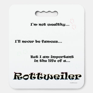 Important in the life of a Rottweiler Seat Cushion