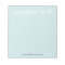 Important stuff baby blue lined memo pad