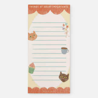 Important Things Notepad by Felix + Easel