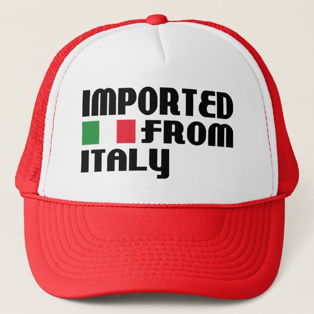 Imported From Italy Hat (Front)