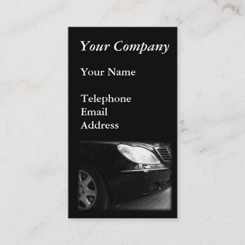 Imported Luxury Cars for Sale Business Card Templates