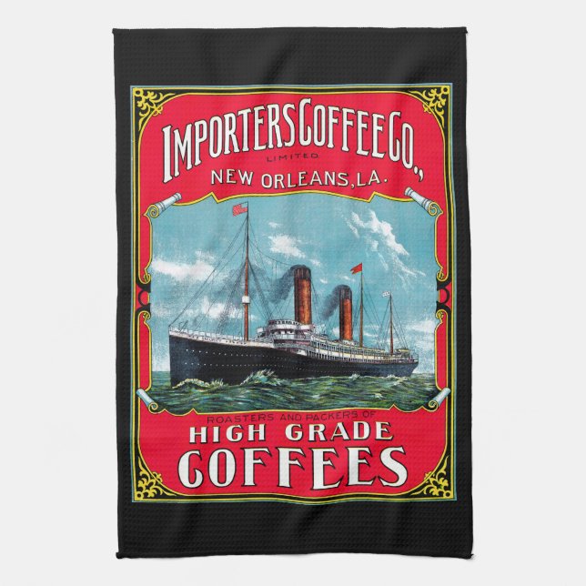 Importers Coffee Towel (Vertical)