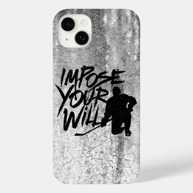 Impose Your Will (Hockey) Case-Mate iPhone Case (Back)