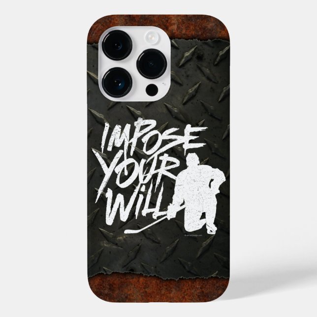 Impose Your Will (Hockey) Case-Mate iPhone Case (Back)
