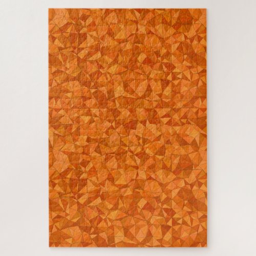 Impossible autumn orange abstract jigsaw puzzle