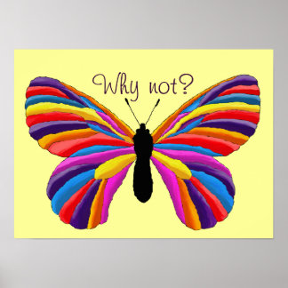 Impossible Butterfly - Why Not? Poster