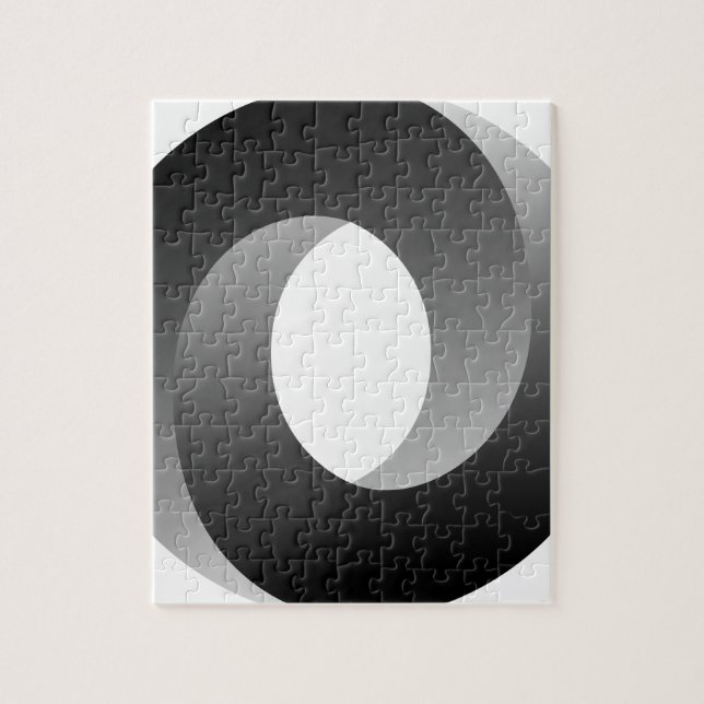 Impossible Circle Optical Illusion Jigsaw Puzzle (Vertical)