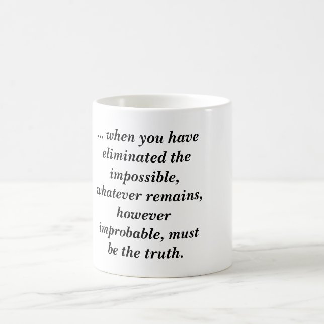 Impossible Coffee Mug (Center)