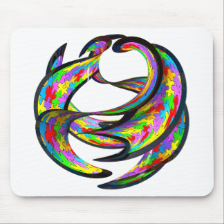Impossible Geometry Mouse Pad