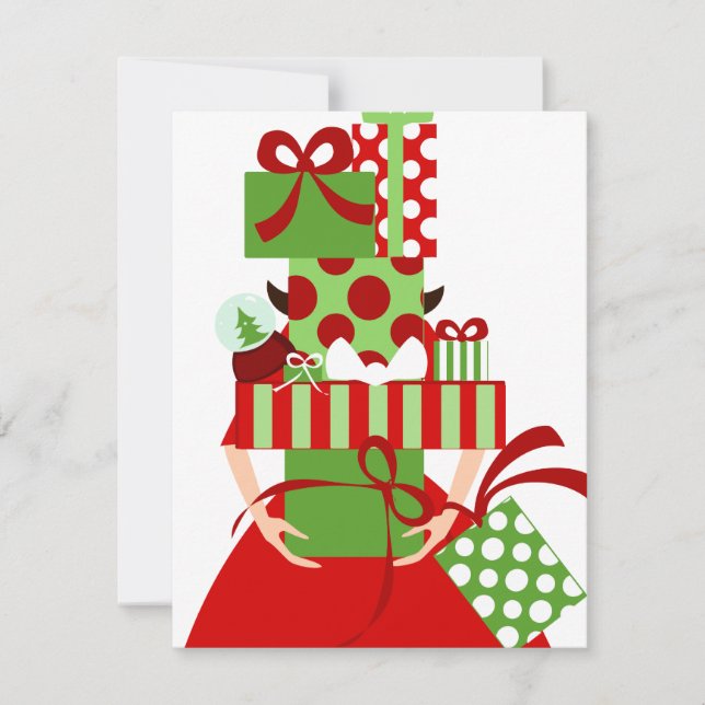 Impossible Gift Stack Invitation (Front)