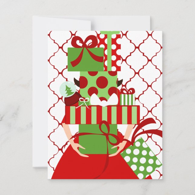 Impossible Gift Stack Invitation (Front)