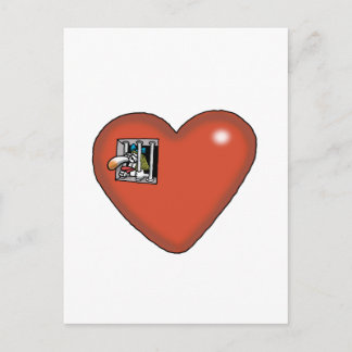 Impossible Love - Love Prisoner Postcard
