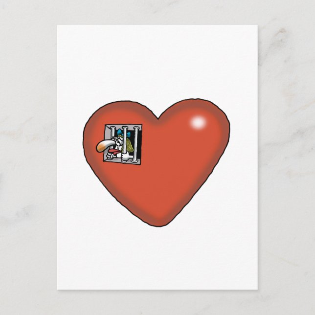 Impossible Love - Love Prisoner Postcard (Front)