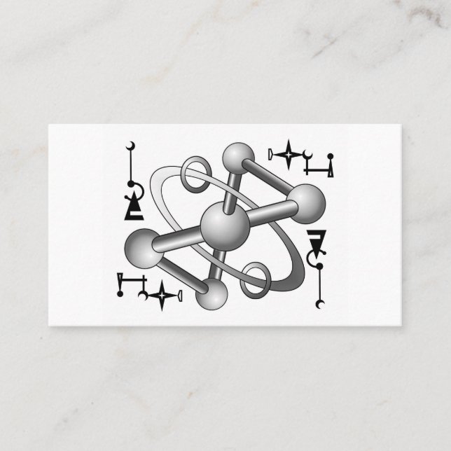Impossible object ( you can add words ) business card (Front)