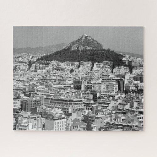 Impossible Puzzle _ BW Athens Mount Olympus