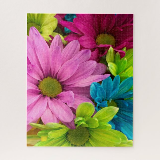 Impossible Puzzle - Colorful Flowers (Vertical)