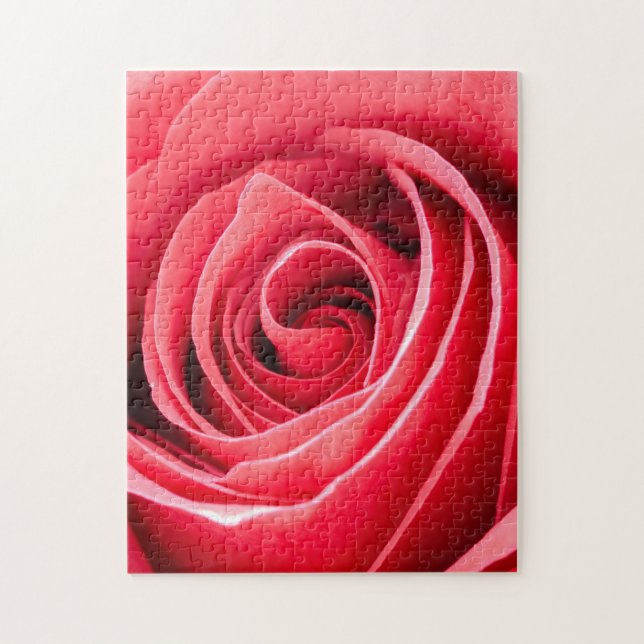 Impossible Puzzle - Macro Rose (Vertical)