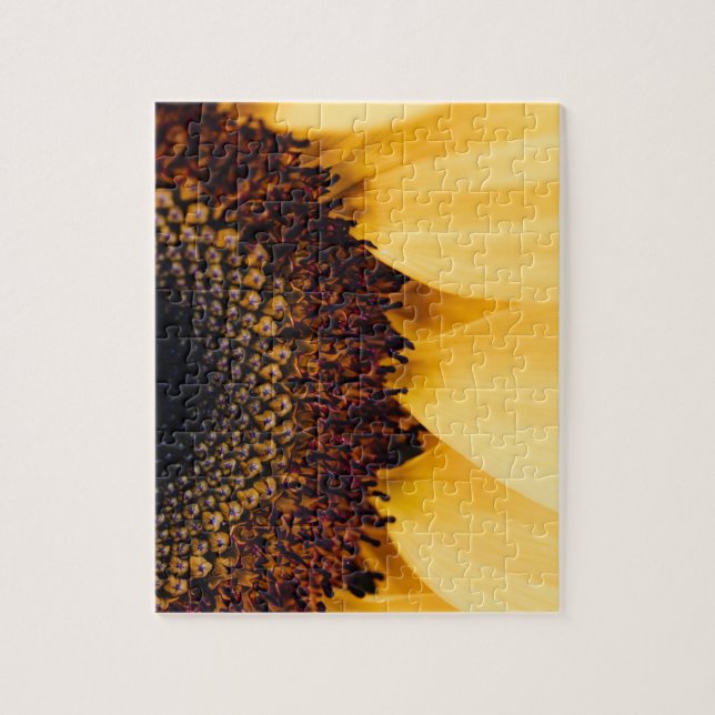 Impossible Puzzle - Macro Sunflower (Vertical)