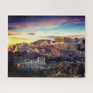 Impossible Puzzle - Old Athens Sunset, Greece