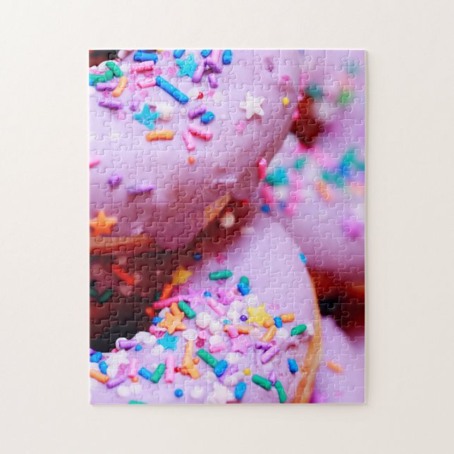 Impossible Puzzle - Pink Donuts (Vertical)