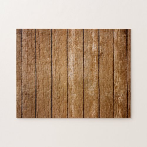 Impossible Puzzle _ Rustic Wood Wall