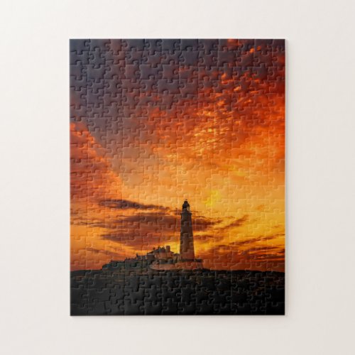 Impossible Puzzle _ Sunset On The Lighthouse