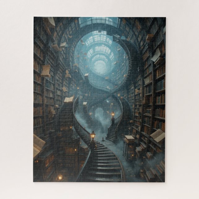 impossible puzzle - The Bookshelves (Vertical)