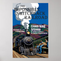 Impossible Switchback Railroad Poster