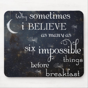 Impossible Things Stars Mouse Pad