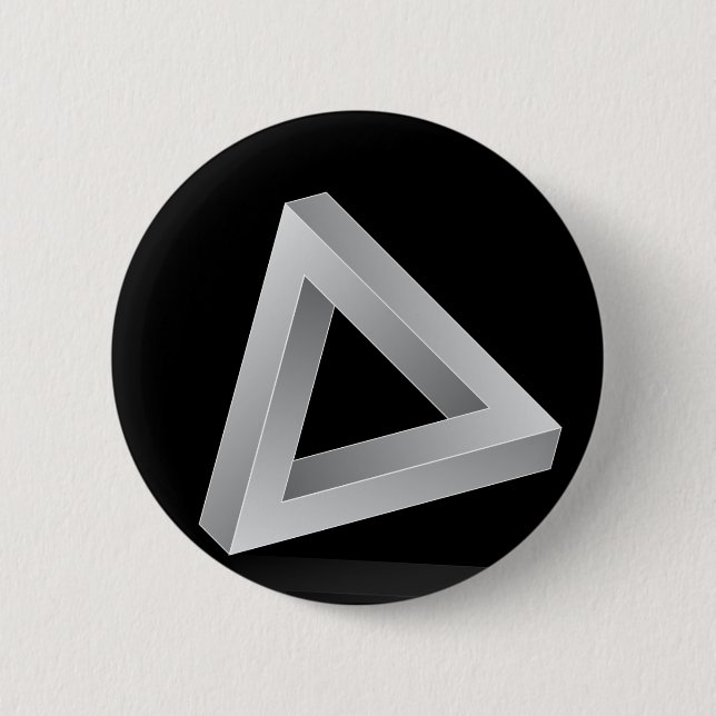 Impossible triangle button (Front)