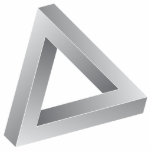 Impossible triangle statuette<br><div class="desc">Impossible triangle</div>