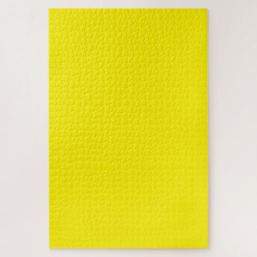 Impossible Yellow for Adult Jigsaw Puzzle