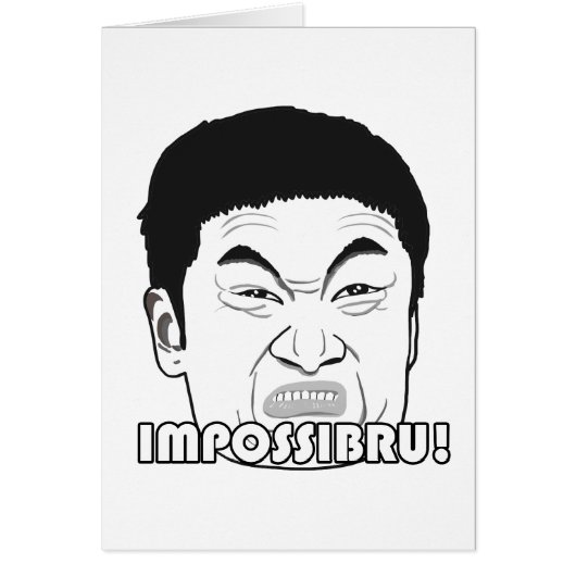 Impossibru Cards (Front)